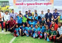 বালকে ব্রাহ্মণবাড়িয়া ও বালিকায় কুমিল্লা চ্যাম্পিয়ন