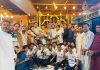 নতুন কুঁড়ি স্পোর্টস জেলা চ্যাম্পিয়ন বাঁশখালী ক্রিকেট দলের সাথে পাপ্পার সৌজন্য সাক্ষাৎ