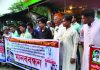 হাসান হত্যাকাণ্ডের আসামিদের শাস্তির দাবিতে মানববন্ধন