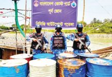 পতেঙ্গায় দেড় হাজার লিটার ভোজ্যতেল জব্দ