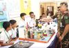 হালিশহর ক্যান্টনমেন্ট পাবলিক স্কুল এন্ড কলেজে বিজ্ঞান মেলা