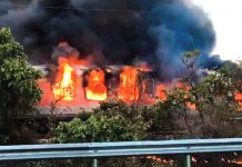 ভারতে রাজধানী এক্সপ্রেসের বগিতে আগুন, ৬৮ যাত্রীকে উদ্ধার