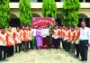 ঘাগড়া উচ্চ বিদ্যালয়ে ক্রীড়া সামগ্রী প্রদান করলো সেনাবাহিনী