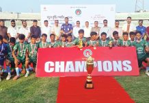 তিন ইভেন্টে চ্যাম্পিয়ন চট্টগ্রাম, বালিকাদের ফুটবলে খাগড়াছড়ি