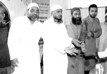 তাওহিদুল উম্মাহ মাদরাসায় হিফয শিক্ষার্থীদের সবক প্রদান