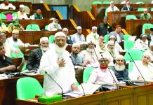 সংবিধান পছন্দ না হলে আন্দোলন করতে পারি, বিদ্রোহ নয় : সংসদে শফিকুর