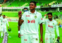 বাংলাদেশের টেস্ট ইতিহাসে নাহিদ রানার অনন্য কীর্তি