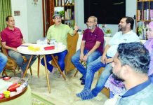 রোটারি সেন্টারের বিদায়ী কার্যনির্বাহী কমিটির সভা