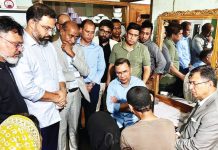 রামিসার বাসায় প্রধানমন্ত্রী