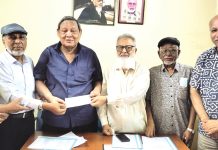 মোরশেদুল আলম কাদেরীর পরিবারের পক্ষ থেকে আঞ্জুমান মুফিদুল ইসলামকে অনুদান