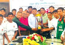 জেলা চ্যাম্পিয়ন বাঁশখালী বালক ক্রিকেট ও কাবাডি দলের সংবর্ধনা