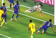 ইকুয়েডরকে হতাশ করে বিশ্বকাপে কুরাসাওয়ের প্রথম পয়েন্ট