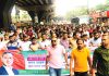 মহানগর ছাত্রদলের সাবেক নেতাকর্মীদের আনন্দ মিছিল