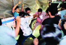 ফটিকছড়িতে নিরাপদ সড়কের দাবিতে অবরোধ, সংঘর্ষ