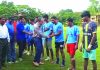 কাপ্তাই প্রজেক্টে শহীদ শামসুদ্দীন স্মৃতি ফুটবল টুর্নামেন্ট উদ্বোধন