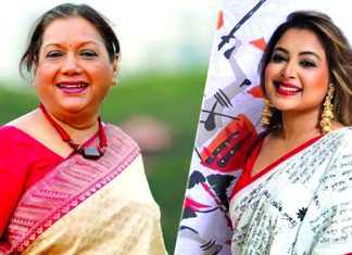 এই দেখো, এভাবে হাসবে কোনালকে বলেছিলেন কবরী