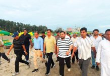 কক্সবাজার সৈকত পরিদর্শনে তিন প্রতিমন্ত্রী