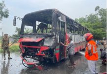 চট্টগ্রামে বিআরটিসি বাসের ধাক্কায় বাবা-ছেলের মৃত্যু