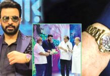 বিলাসী ঘড়ি উপহার পেলেন শাকিব খান