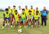 দক্ষিণ হালিশহরে প্রীতি ফুটবল ম্যাচ