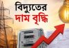 খুচরায় বিদ্যুতের দাম বাড়ল ১৬.৭ শতাংশ