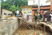 সড়ক খুঁড়ে ফেলা রাখা হয়েছে, কালভার্ট অসম্পূর্ণ