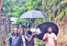 দিনভর বৃষ্টি, নগরজীবন স্থবির