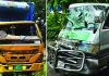 লোহাগাড়ায় কাভার্ড ভ্যান- মাইক্রোবাস সংঘর্ষ, আহত ৪