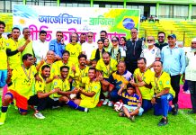 টিসিজেএ’র প্রীতি ফুটবল ম্যাচে ব্রাজিলের জয়