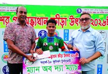 চসিক একাদশ ও কল্লোল সংঘ গ্রীণের জয়