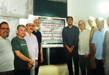 নাসিরাবাদ হাউজিং সোসাইটি জামে মসজিদের নামফলক উন্মোচন