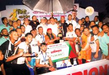 শহীদ জিয়া স্মৃতি গোল্ডকাপ ফুটবলে চ্যাম্পিয়ন প্রবাসী কিংস চট্টগ্রাম