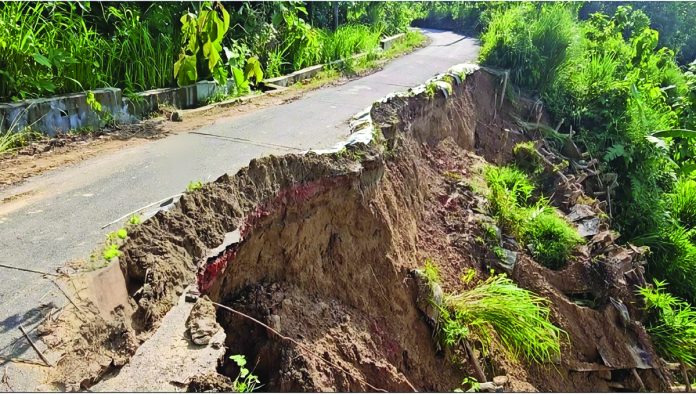 Bandarban Road Damage Pic-1