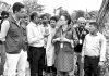 বাঁশখালীর বন্যাকবলিত এলাকা পরিদর্শনে জাতিসংঘের আইওএমের প্রতিনিধিদল