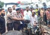 জলাবদ্ধতায় ক্ষতিগ্রস্ত সাতশ’ পরিবার পেলো সিএমপির ত্রাণ