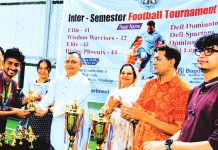 প্রিমিয়ার ইউনিভার্সিটিতে ইন্টার -সেমিস্টার ফুটবল টুর্নামেন্ট