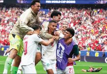 কোয়ার্টার ফাইনালে মরক্কো