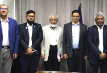 চিটাগাং চেম্বার সভাপতির সাথে বিশ্ব ব্যাংক প্রতিনিধিদলের মতবিনিময়