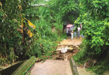 পাহাড়ি ঢল, রাঙ্গুনিয়ার ‘বেল্লাতল’ খালের কালভার্ট বিচ্ছিন্ন