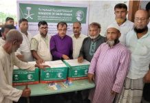 বন্যায় ক্ষতিগ্রস্ত ৫ হাজার পরিবারে সৌদি কিংয়ের অর্থায়নে খাদ্য সহায়তা দিচ্ছে আইএসডিই