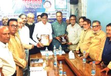 চট্টগ্রাম ওয়াসা এমডি ও সিডিএ চেয়ারম্যানকে সংবর্ধনা