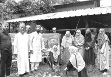 কামালে ইশকে মুস্তফা ফাজিল মাদরাসায় বৃক্ষরোপণ