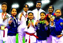 সাউথ এশিয়ান কারাতে প্রতিযোগিতায় কিক ফাইটারের পদক লাভ