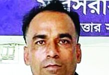 দুই গাড়ির মাঝখানে চাপা পড়ল মোটরসাইকেল,প্রাণ গেল যুবদল নেতার