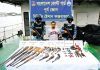 মহেশখালীর গহীন পাহাড়ে অস্ত্রের কারখানা