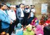 নগরীর ঝুঁকিপূর্ণ পাহাড়ের পাদদেশ ও অস্থায়ী আশ্রয়কেন্দ্র পরিদর্শনে ডিসি