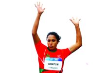 ‘নিজের সেরা লাফ’ দিয়েও সবার শেষে স্বপ্না