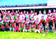 কাপ্তাইয়ে শহীদ জিয়া স্মৃতি অলিম্পিক ফুটবল ফাইনালে সোনালী অতীত একাদশ