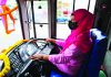 গোলাপী বাসে নিরাপদ যাত্রার স্বপ্ন মহিলা যাত্রীদের