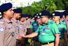 সিএমপির গ্র্যান্ড মাস্টার প্যারেড